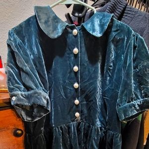 Modcloth Velvet Mini Dress